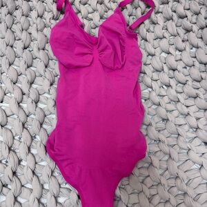 Feelingirl Hot Pink shapewear/bodysuit